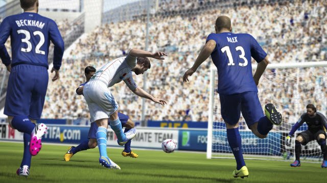 تحميل لعبة فيفا 2014 للبلايستيشن 2 الاصلية كاملة مجانا برابط مباشر FIFA 14 PS2