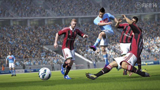 تحميل لعبة فيفا 2014 للبلايستيشن 2 الاصلية كاملة مجانا برابط مباشر FIFA 14 PS2